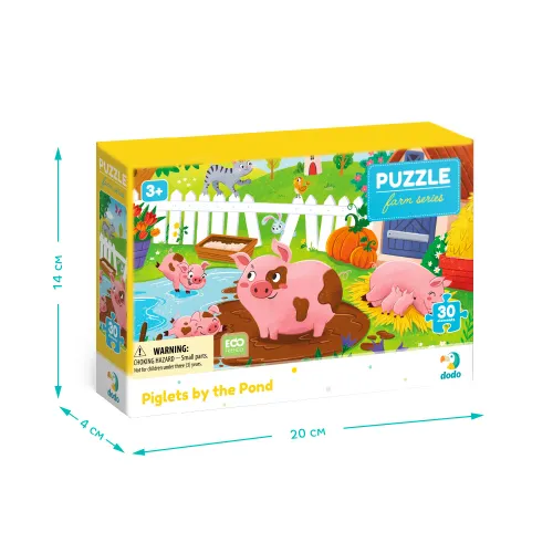 puzzle dodo ”prosięta nad stawem” 300682 na Arena.pl