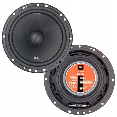 Głośniki samochodowe JBL STAGE1 601C 16,5 cm 200W BASOWE + WYSOKOTONOWE na Arena.pl