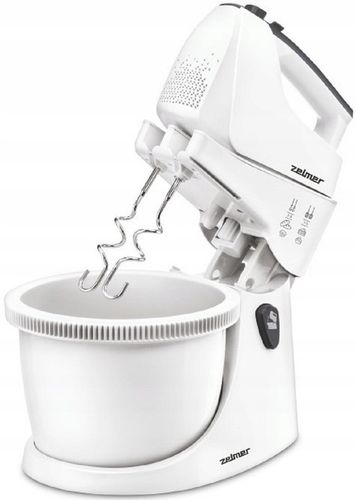MIKSER RĘCZNY ZELMER ZHM2559 750W BIAŁY 5 POZIOMÓW MOCNY na Arena.pl