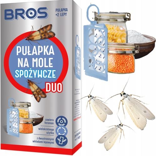 bros - pułapka na mole spożywcze duo + 2 wkłady na Arena.pl