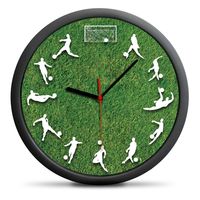 Zegar Piłkarza piłkarski piłka nożna dla kibica