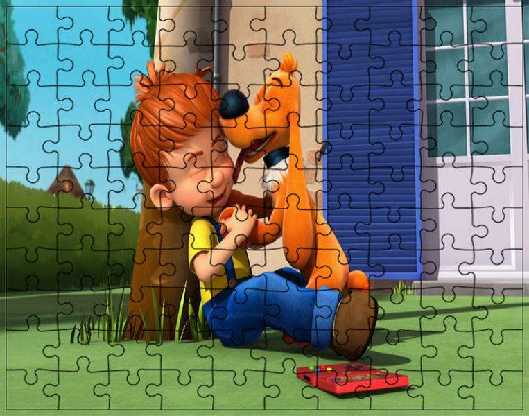 Puzzle tradycyjne Ptyś i Bill zdjęcie 1