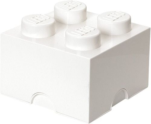 Pojemnik LEGO Storage Brick 4 biały na Arena.pl