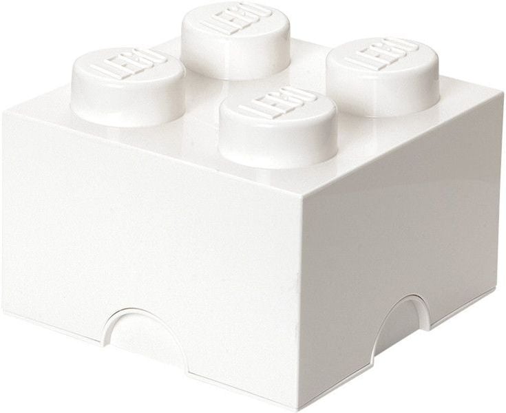 Pojemnik LEGO Storage Brick 4 biały zdjęcie 4