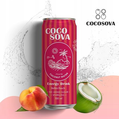 Cocosova Zestaw Degustacyjny nr2 – 4 Smaki Wody Kokosowej | 12 Puszekx320ml na Arena.pl