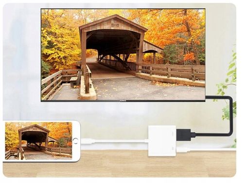 PRZEJŚCIÓWKA ADAPTER Lightning HDMI do iPhone iPad na Arena.pl