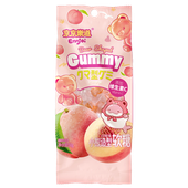 BEAR SHAPED GUMMY White peach