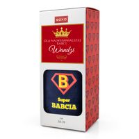 Kapcie pantofle damskie 38-39 z nadrukiem na dla babci na dzień babci