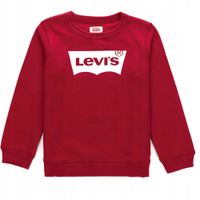 Levi's bluza dziecięca bawełna czerwony rozmiar XL