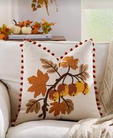 JESIENNA POSZEWKA NA PODUSZKĘ 45x45 CM 1 SZT. PREMIUM HAFTOWANA DYNIA