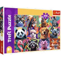 ND01_254077 PUZZLE 300 Zabawne portrety zwierzat