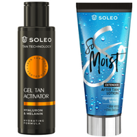 Soleo Tan Technology Gel Tan Activator + So Moist Po Opalaniu Gratis