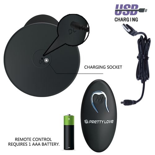 pretty love   remote control vibrating plug 12 function na Arena.pl
