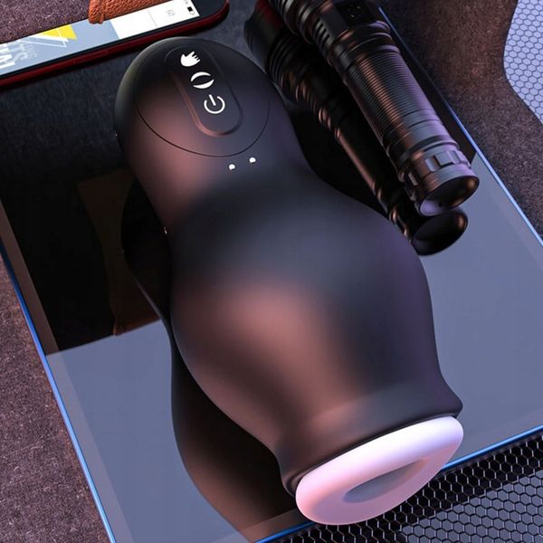 AUTOMATYCZNY MASTURBATOR MĘSKI SSĄCO WIBRUJĄCY DLA MĘŻCZYZN POSUWISTY FILKU zdjęcie 9