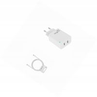 Ładowarka sieciowa GaN 45W dwa USB-C z kabelem do Xiaomi Redmi 13C 5G