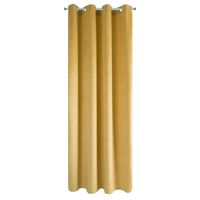Zasłona na przelotkach PIERRE 140x250 musztardowa