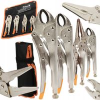 ZESTAW SZCZYPCE ZACISKOWE MORSA MORSEA 125 170 190 250MM KLUCZ ŻABA