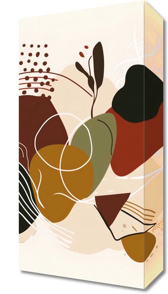 Obraz 20x40cm Organiczna Erupcja zdjęcie 1