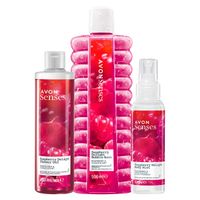 Avon Senses Zestaw Malina i Czarna Porzeczka 3w1