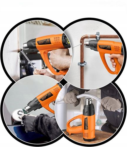 Opalarka Elektryczna 2 Biegu Regulacja Temperatury 200W Mocna na Arena.pl