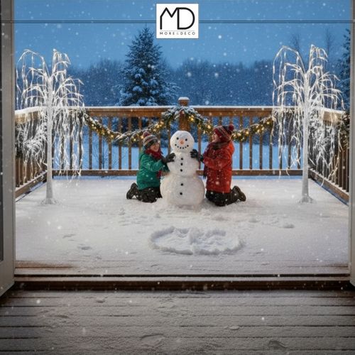 Wierzba świecąca 120 cm 140 LED drzewko barwa zimna dekoracja świąteczna na Arena.pl