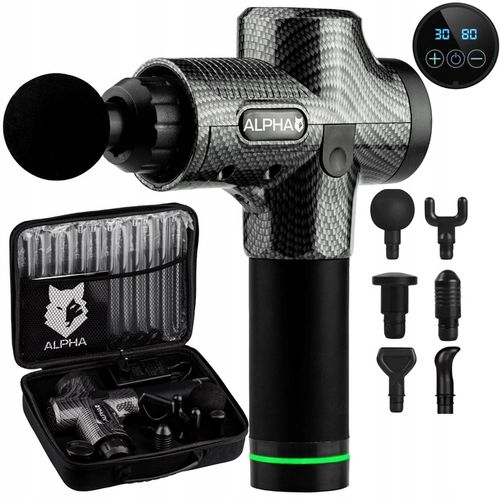 Masażer ALPHA Gun AMG-01 Czarny na Arena.pl