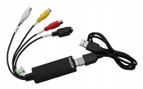 Video GRABBER EasyCap zgrywanie kaset VHS kamer PC WIN 7 8 10 na Arena.pl