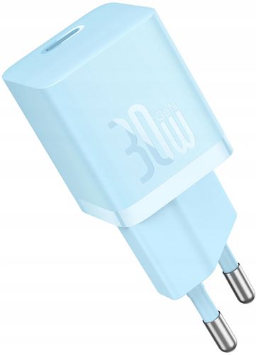 Baseus GaN5 ładowarka sieciowa USB-C 30W z kablem USB-C-Lightning do iPhone na Arena.pl