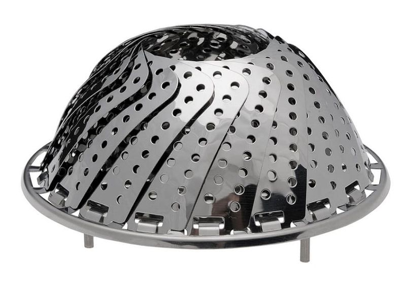 Sitko koszyk do gotowania na parze PRACTICO 23 cm stal nierdzewna zdjęcie 3