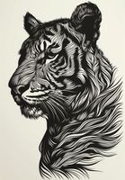 Plakat 68x98cm Tygrysi Gwizd