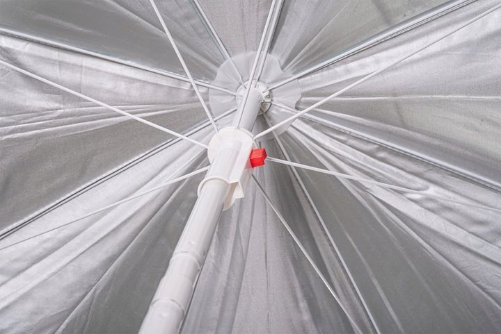 DUŻY PARASOL PLAŻOWY OGRODOWY BESTIF ŁAMANY NA PLAŻĘ 1,8M 180cm zdjęcie 10