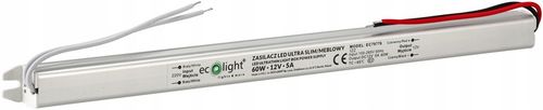 Zasilacz LED ultra slim 5A 60W 12V na Arena.pl