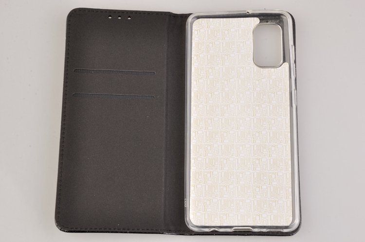 Etui Shining Book do Samsung Galaxy A41 czarny zdjęcie 3