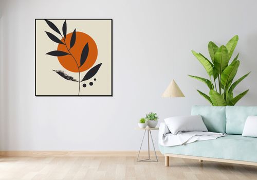 Plakat 100x100cm Ożywione Słońce na Arena.pl