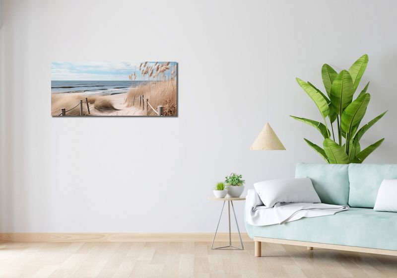 Obraz 100x40cm Nadmorski Most zdjęcie 2