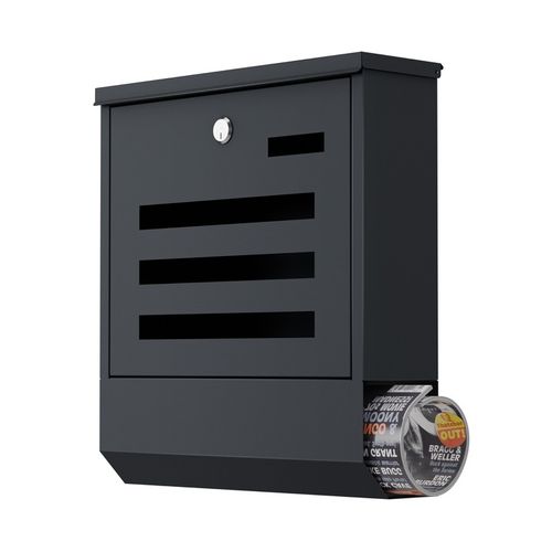 Skrzynka NA LISTY Gazety Pocztę Ulotki Gregman Post 20 Graphite na Arena.pl