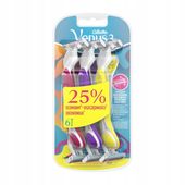 GILLETTE VENUS 3 maszynka do golenia damska 6 szt.