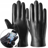 RĘKAWICZKI MĘSKIE OCIEPLANE ZIMOWE DOTYKOWE DO TELEFONU