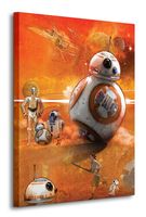 Gwiezdne Wojny Star Wars Episode VII (BB-8 Art) - obraz na płótnie 60x80 cm