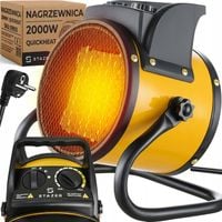 Termowentylator nagrzewnica elektryczna ceramiczna farelka cichy