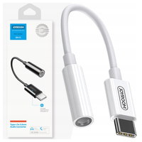 adapter cyfrowy audio do usb-c 3.5mm joyroom sh-c1 (biały)