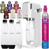 SATURATOR SODASTREAM ART WHITE + BUTELKI SODASTREAM PET 1L + BOLERO ZESTAW