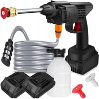 MYJKA CIŚNIENIOWA AKUMULATOROWA OGRODOWA ZESTAW DO MYCIA OKIEN KOSTKI