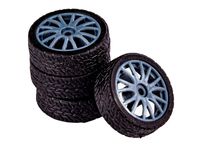 KOŁA Do Samochodu Do Driftu, Komplet Kół, Zestaw 4 Szt. Z Bieżnikiem