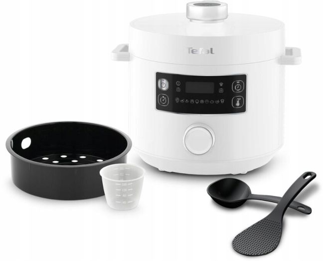 Multicooker TEFAL Turbo Cuisine CY754130 biały 5 L zdjęcie 1