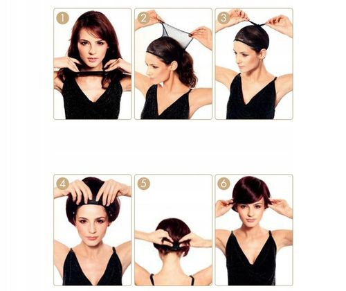 Peruka Damska Peruki Krótka Syntetyczne Włosy + Free Cap na Arena.pl