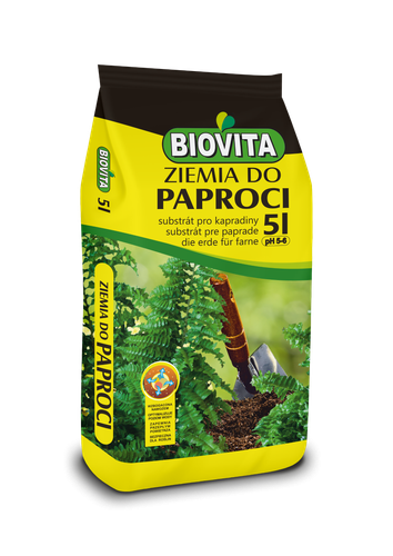 Ziemia Do Paproci, Podłoże Do Roślin Wzbogacone Nawozem, Optymalny Skład, na Arena.pl