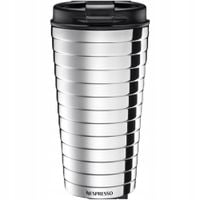 Kubek termiczny NESPRESSO Touch Travel Mug Srebrno-czarny 345 ml