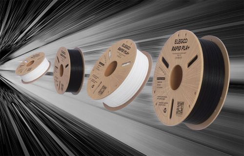 Filament do drukarki 3D Elegoo Rapid PLA+ Czarny na Arena.pl