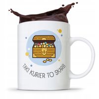 Kubek Prezent Dla Kuriera To Skarb Prezent Z Nadrukiem Ze Zdjęciem